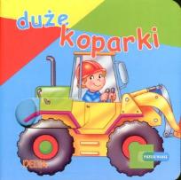 Okładka książki Przesuwanki - Duże koparki