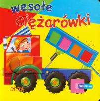 Okładka książki Przesuwanki - Wesołe ciężarówki