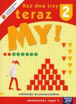 Okładka książki Raz dwa trzy Teraz My 2/1 Matematyka NE