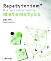 Okładka książki Repetytorium Matematyka Poziom podstawowy i rozszerzony