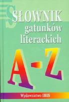 Okładka książki Słownik gatunków literackich A-Z oprawa tw. Ibis