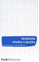Okładka książki Słownik wiedzy o języku  PARK/PWN
