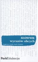 Okładka książki Słownik wyrazów obcych biały 2010 PARK/PWN