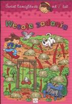 Okładka książki Świat łamigłówek - wesołe zadania 7 lat