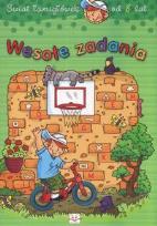 Okładka książki Świat łamigłówek - wesołe zadania 8 lat