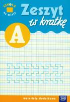 Okładka książki Szkoła na miarę Zeszyt w kratkę A NE