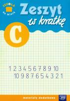 Okładka książki Szkoła na miarę Zeszyt w kratkę C NE