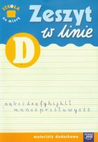 Okładka książki Szkoła na miarę Zeszyt w linię D NE