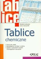 Okładka książki Tablice chemiczne GREG