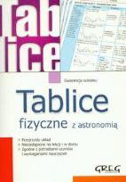 Okładka książki Tablice fizyczne z astronomią GREG