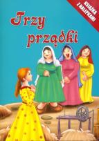 Okładka książki Trzy prządki Książka z nalepkami