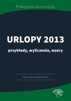 Opakowanie Urlopy 2013