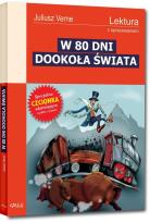 Okładka książki W 80 dni dookoła świata z oprac. GREG