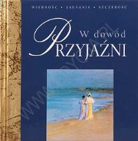 Okładka książki W dowód przyjaźni
