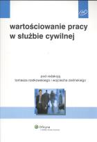 Opakowanie Warotściowanie pracy w służbie cywilnej