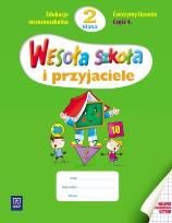 Okładka książki Wesoła szkoła i przyjaciele 2/4 ćw. liczenie WSiP
