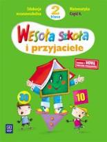 Okładka książki Wesoła szkoła i przyjaciele 2/4 Matematyka WSiP