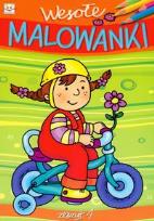 Okładka książki Wesołe malowanki z.4