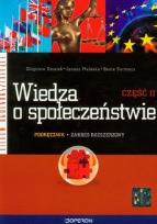 Okładka książki Wiedza o społeczeństwie podręcznik część 2 zakres rozszerzony