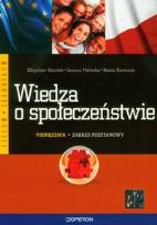 Okładka książki Wiedza o społeczeństwie Podręcznik