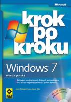 Okładka książki Windows 7 krok po kroku + CD RM