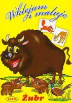 Okładka książki Wklejam i maluję - Żubr