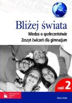 Okładka książki WOS GIM Bliżej Świata ćwiczenia cz. 2 PWN