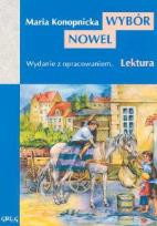 Okładka książki Wybór nowel Konopnickiej z oprac. GREG