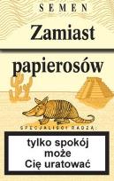 Okładka książki Zamiast papierosów - żółte SEVEN
