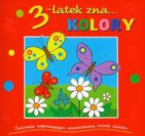 Okładka książki 3-latek zna kolory