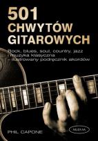 Okładka książki 501 chwytów gitarowych