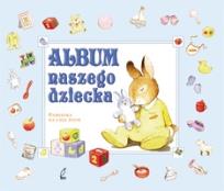 Okładka książki Album naszego dziecka - niebieski