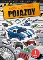 Okładka książki Album z naklejkami - Moje wspaniałe pojazdy cz.1