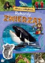 Okładka książki Album z naklejkami - Rekordy zwierząt