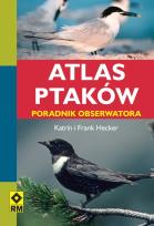 Okładka książki Atlas ptaków. Poradnik obserwatora  RM