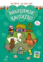 Okładka książki Bajkowe kolorowanki - Brzydkie kaczątko