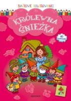 Okładka książki Bajkowe kolorowanki - Królewna Śnieżka