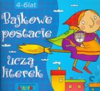 Opakowanie Bajkowe postacie uczą literek 4-6 lat LITERKA