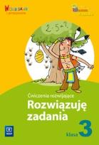 Okładka książki Ćwiczenia rozwijające. Rozwiązuję zad. kl. 3 WSIP