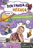 Okładka książki Dyktanda ucznia kl.2  z ćwiczeniami ortograf.