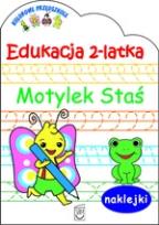 Okładka książki Edukacja 2-latka - Motylek Staś
