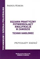 Okładka książki Egz. prak. tech. handlowiec Przykłady zadań w.2011