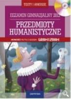 Okładka książki Egzamin po gimnazjum 2012 Testy humanistyczne z płytą CD
