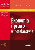 Okładka książki Ekonomia i prawo w hotelarstwie DIFIN