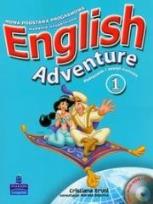 Okładka książki English Adventure 1 Podręcznik z ćwiczeniami z płytą DVD