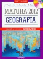 Okładka książki Geografia matura 2012 Testy i arkusze z płytą CD