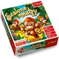 Okładka książki Gra - Szalone małpy TREFL