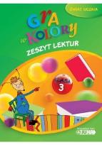 Okładka książki Gra w kolory kl. 3 Zeszyt lektur JUKA