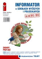 Okładka książki Informator o szkołach wyższych na rok 2012/2013