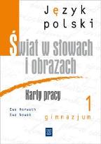 Okładka książki J.polski GIM Świat w słowach 1 karty w. 2011 WSIP